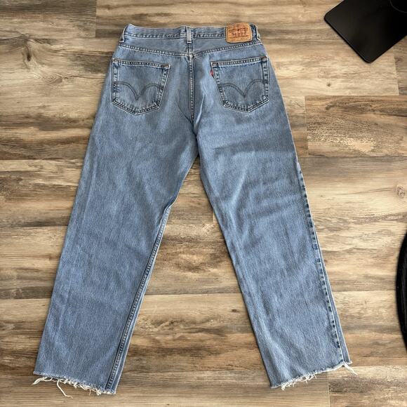 Vintage Levi’s 550 Relaxed Fit Jeans Men’s 34x32 Made in Colombia Light Wash - Picture 6 of 8